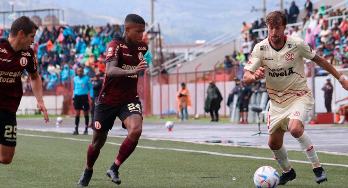 UTC derrotó 1-0 a Universitario en Cajamarca. Foto: FPF