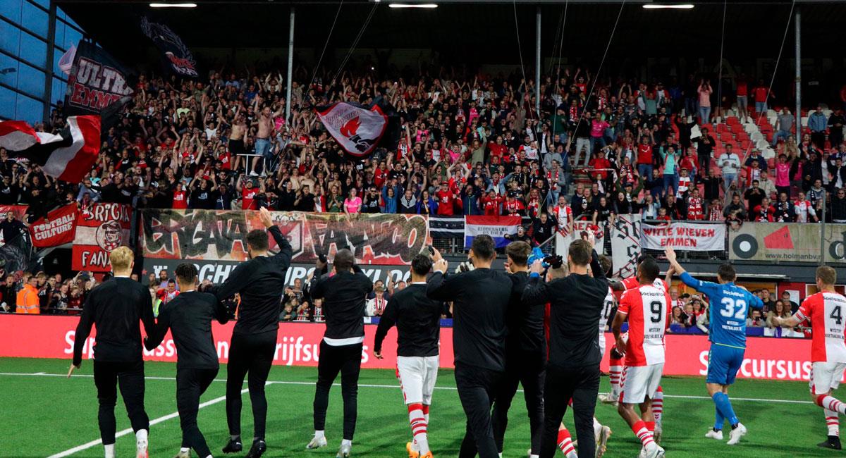 FC Emmen enfrentará a Almere por la Eredivisie. Foto: Twitter @FC_Emmen