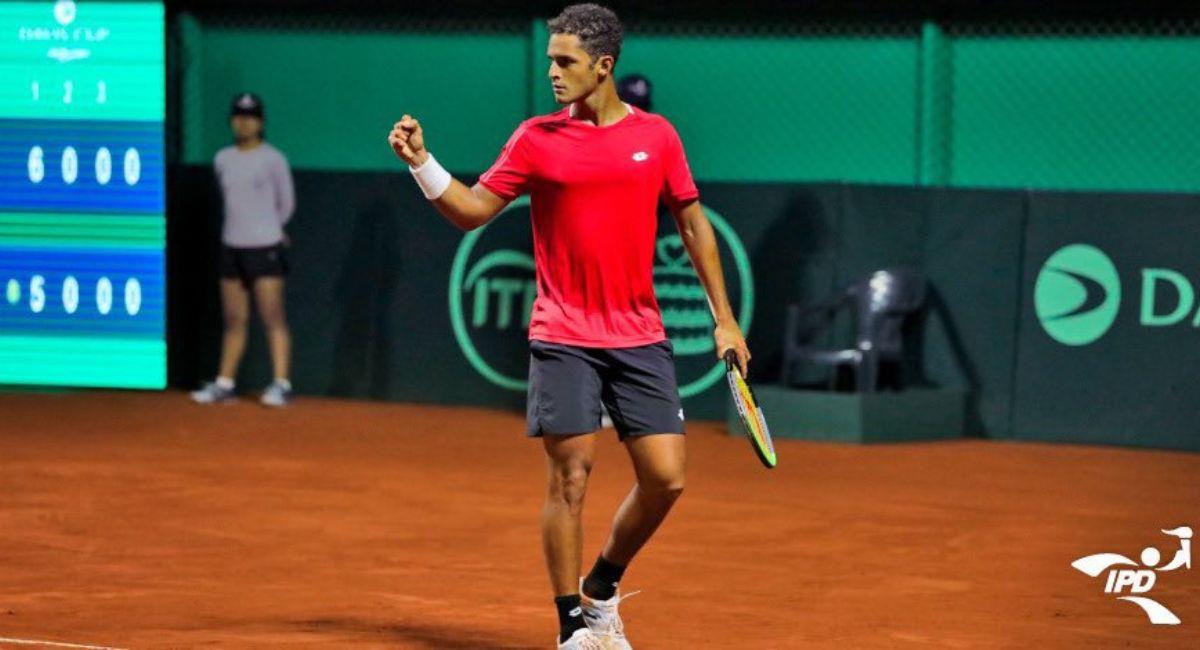 Juan Pablo Varillas escaló más de 30 puestos en el ranking ATP. Foto: IPD