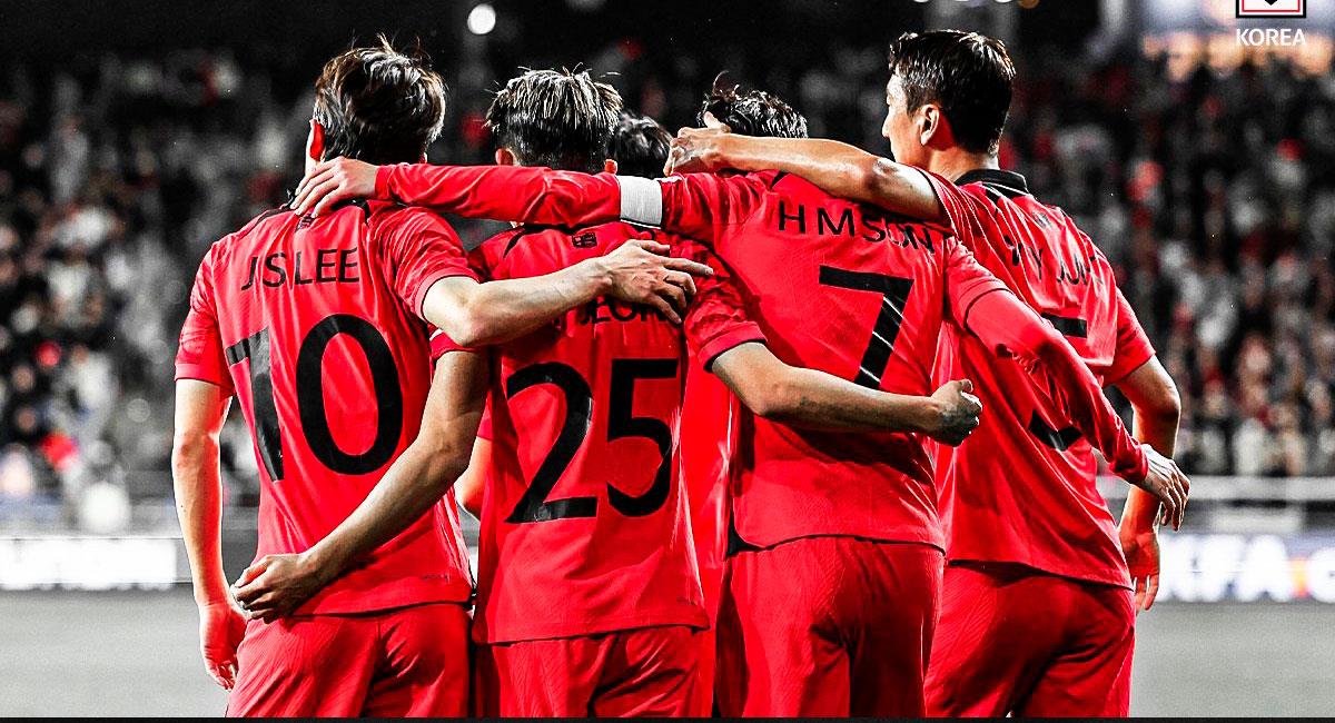 Corea del Sur enfrentará a Perú - amistoso junio 2023. Foto: Twitter @theKFA