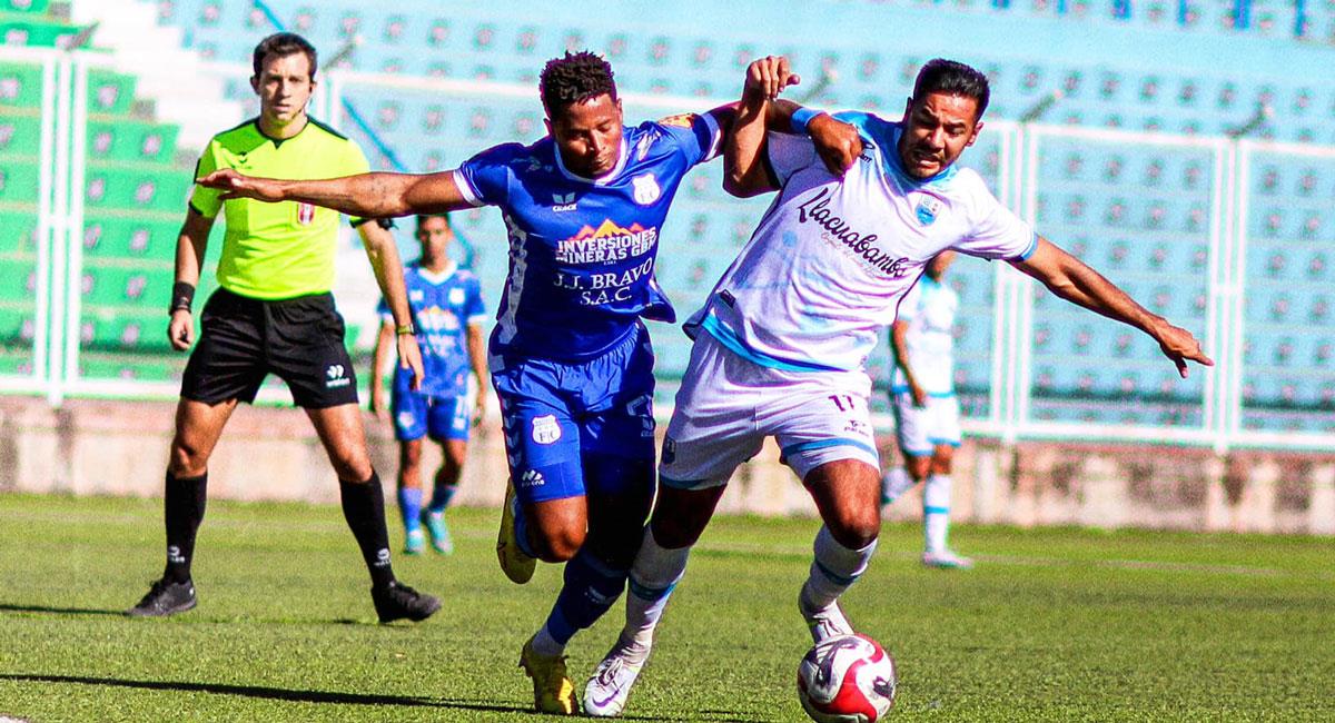 Llacuabamba y Santos igualaron a uno. Foto: Facebook Club Deportivo Llacuabamba