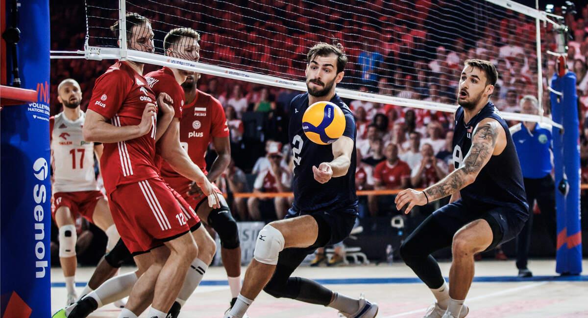 Estados Unidos vs Polonia. Foto: volleyballworld