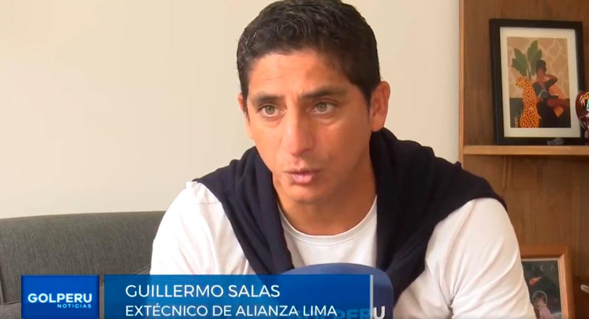 Guillermo Salas habló de su salida de Alianza Lima. Foto: Captura: GOLPERÚ