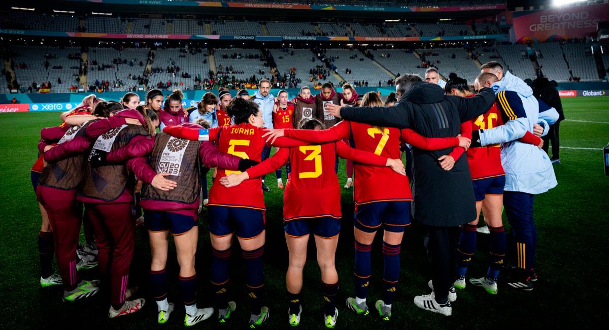 España está en 8vos del Mundial Femenino 2023. Foto: Twitter @SEFutbolFem