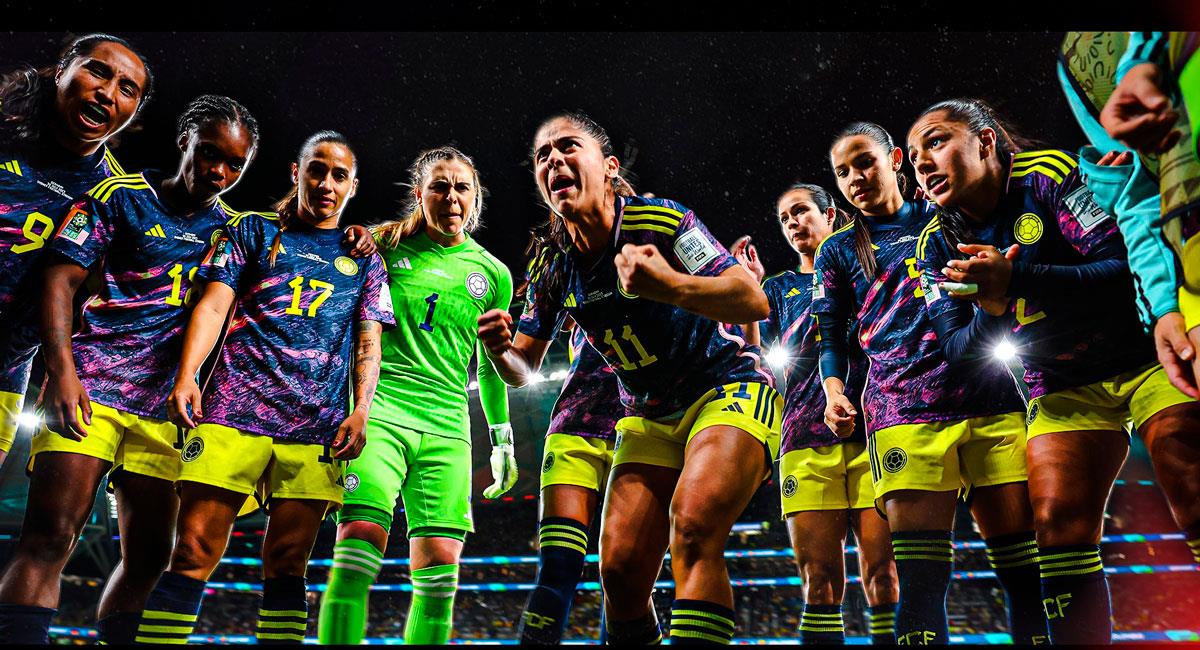 Colombia venció a Alemania en el Mundial Femenino 23'. Foto: Twitter @FCSeleccionCol