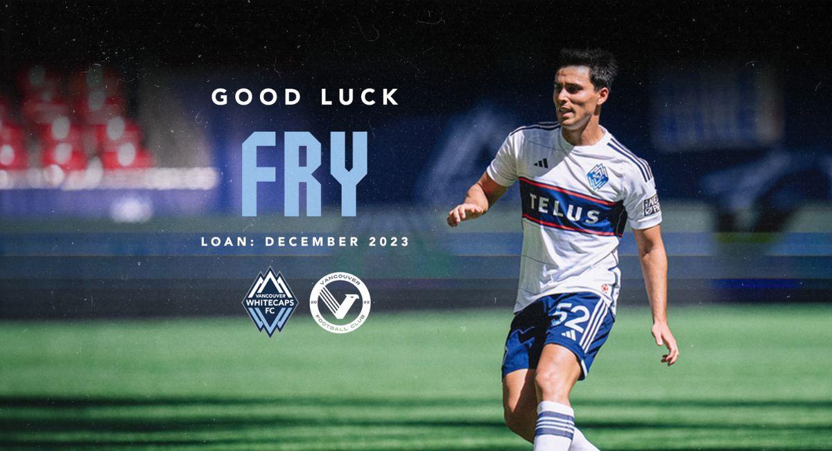 Vasco Fry jugará en Vancouver FC. Foto: whitecapsfc