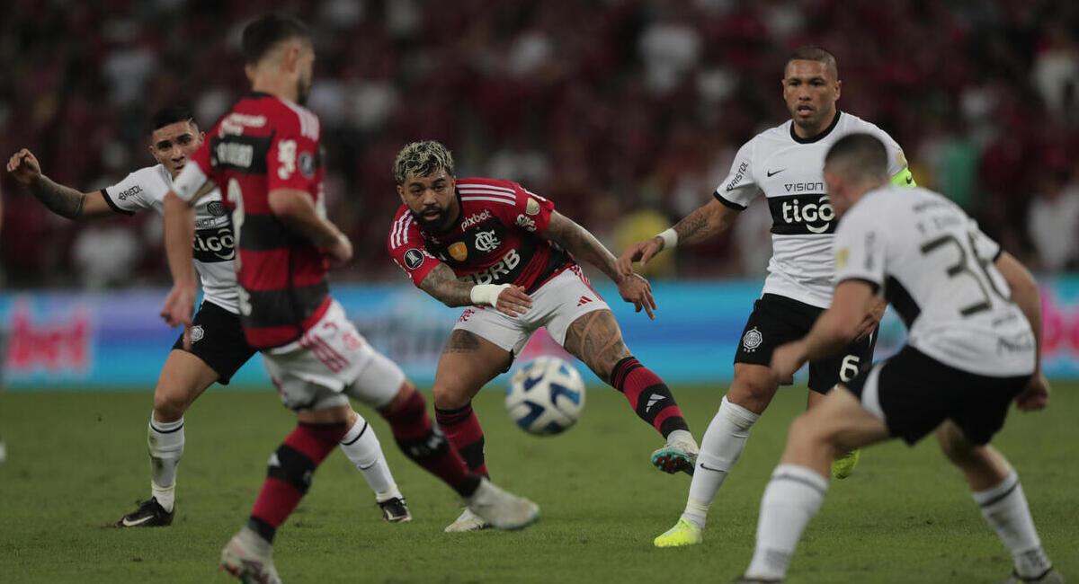 Olimpia vs Flamengo. Foto: EFE