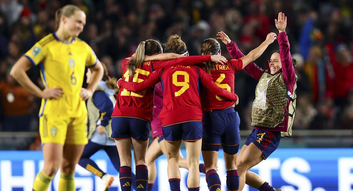 España venció a Suecia. Foto: EFE