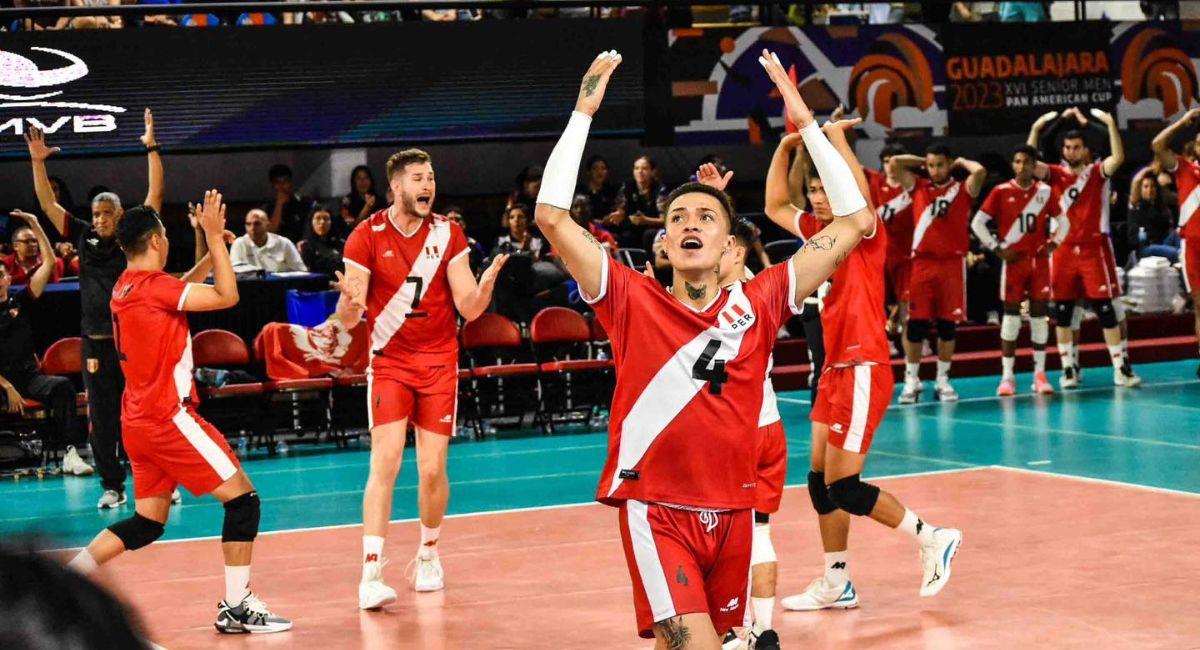Perú logró el séptimo lugar en la Copa Panamericana de Voleibol Masculino tras vencer a Cuba. Foto: Facebook NorcecaInfo