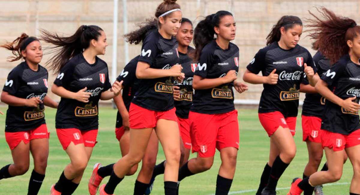 La Selección Peruana Femenina sub-20 ya está en la ciudad de Santiago, Chile. Foto: Twitter @SeleccionPeru