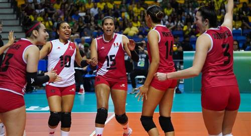 Chile venció a Perú en el Sudamericano de Vóleibol Femenino
