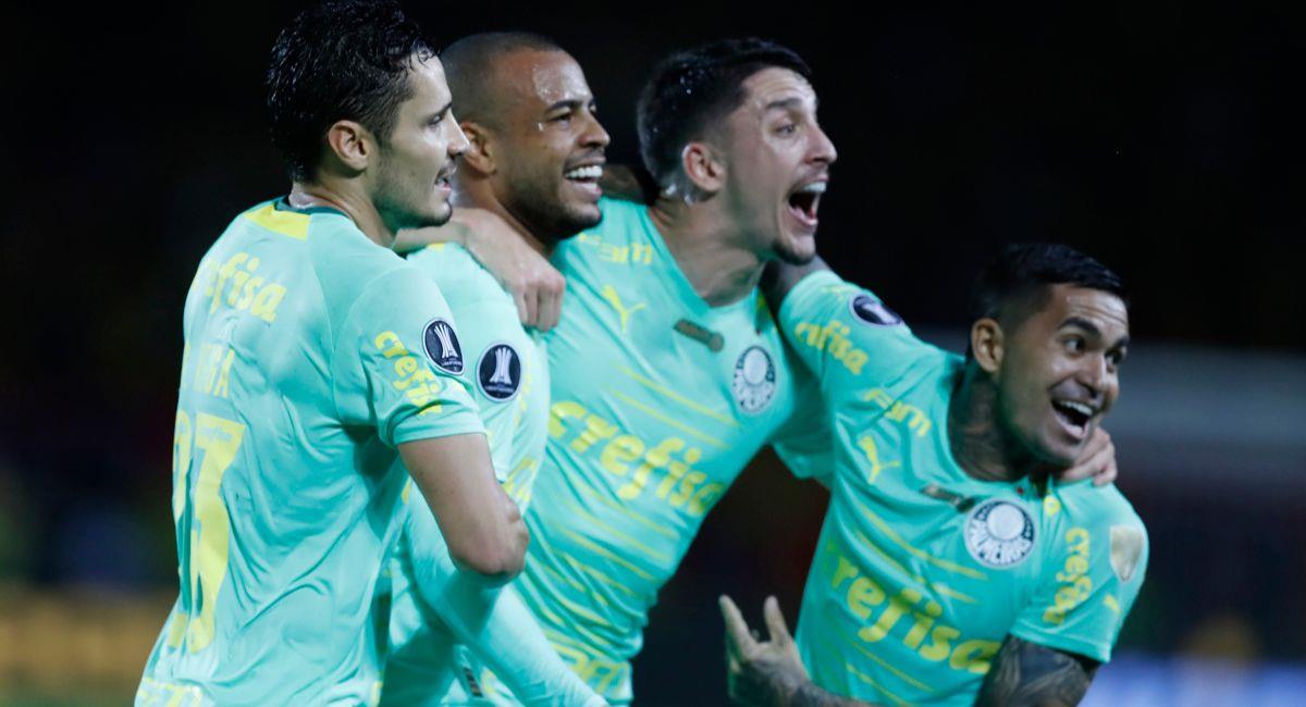 Palmeiras se consolida como candidato al título tras golear al Pereira de Arley Rodríguez. 
. Foto: EFE