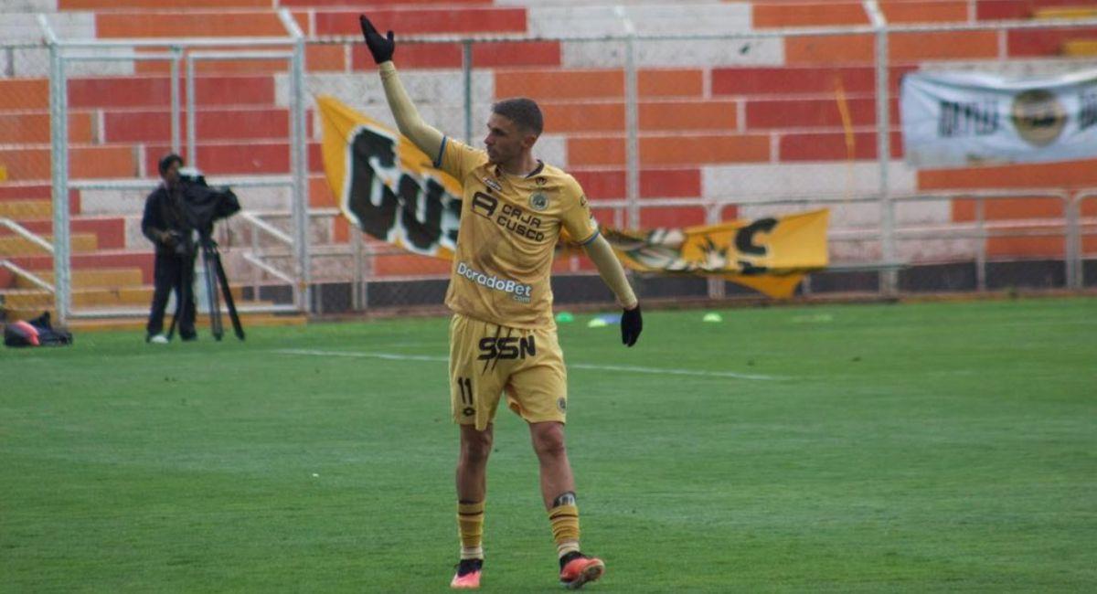 Cusco FC superó a ADT con gol de ‘Felucho’ Rodríguez. Foto: Twitter @LigaFutProf
