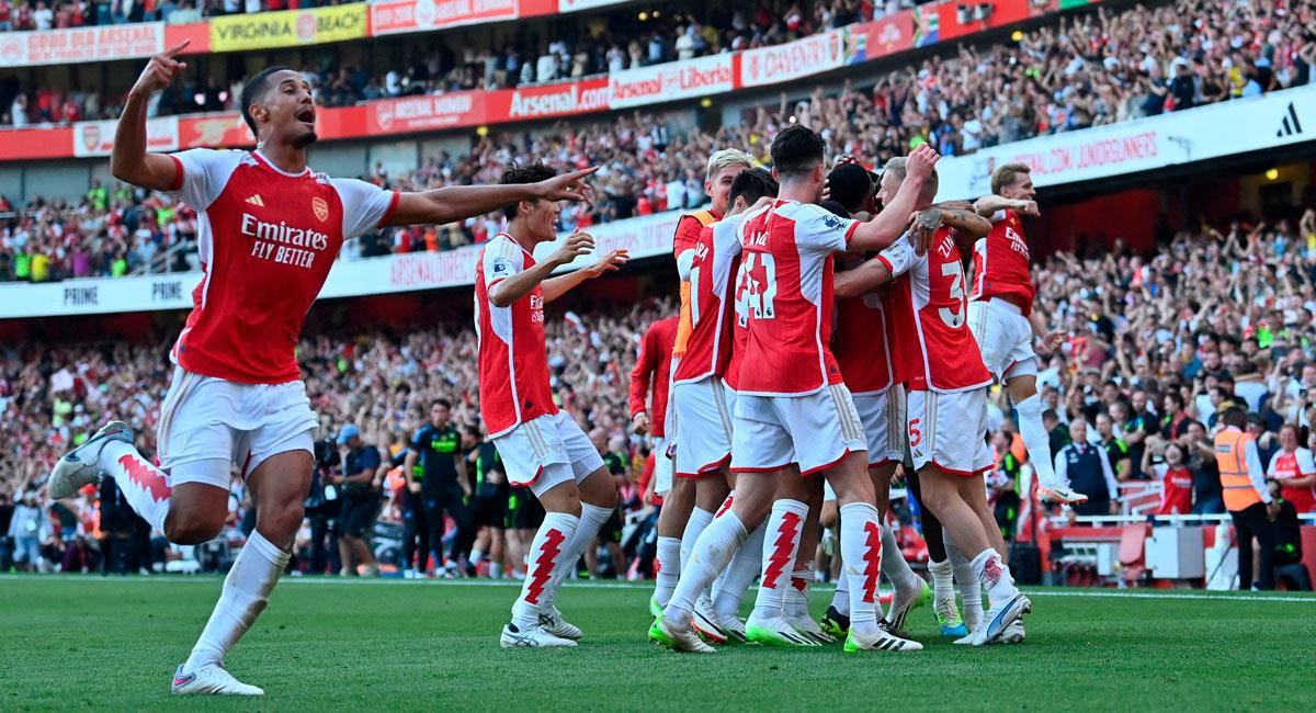 Arsenal derrotó a Manchester United por Premier. Foto: Twitter @Arsenal