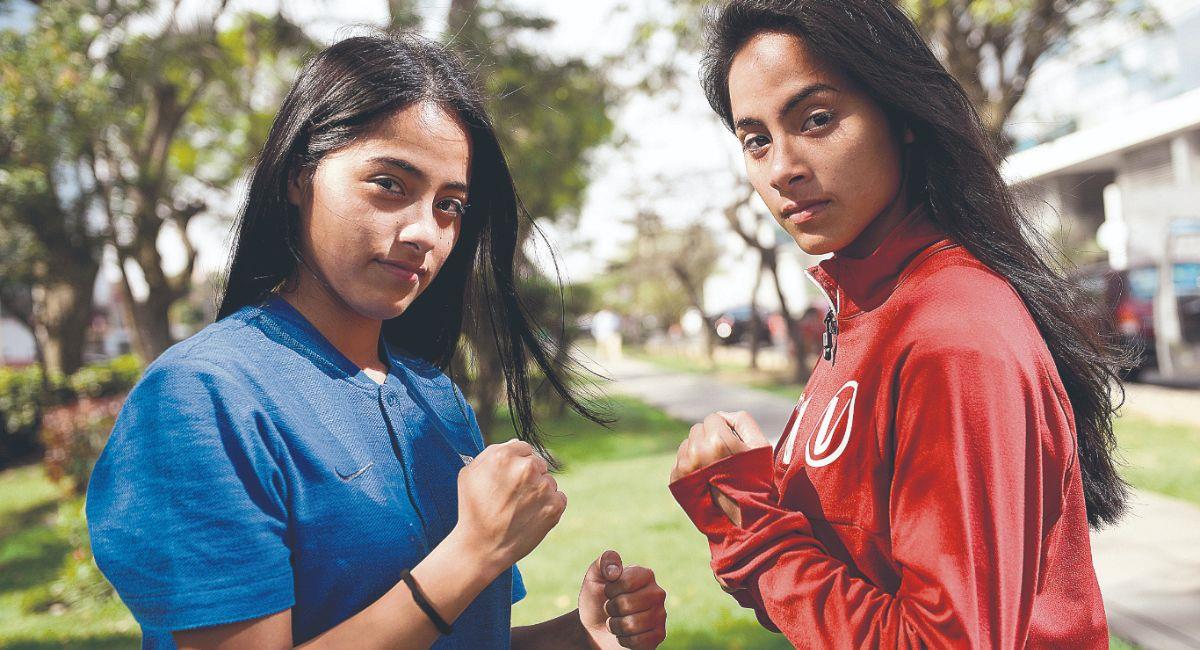 Las gemelas Canales y su polémico momento tras al título de Universitario de Deportes. Foto: GEC