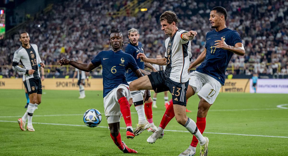Alemania venció en amistoso a Francia (2023). Foto: Twitter: DFB_Team / GES