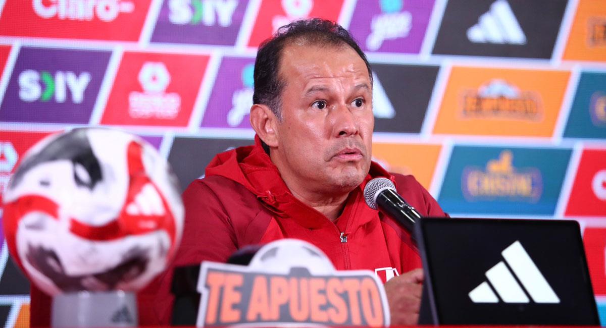 Juan Reynoso habló sobre el Perú vs Brasil. Foto: FPF