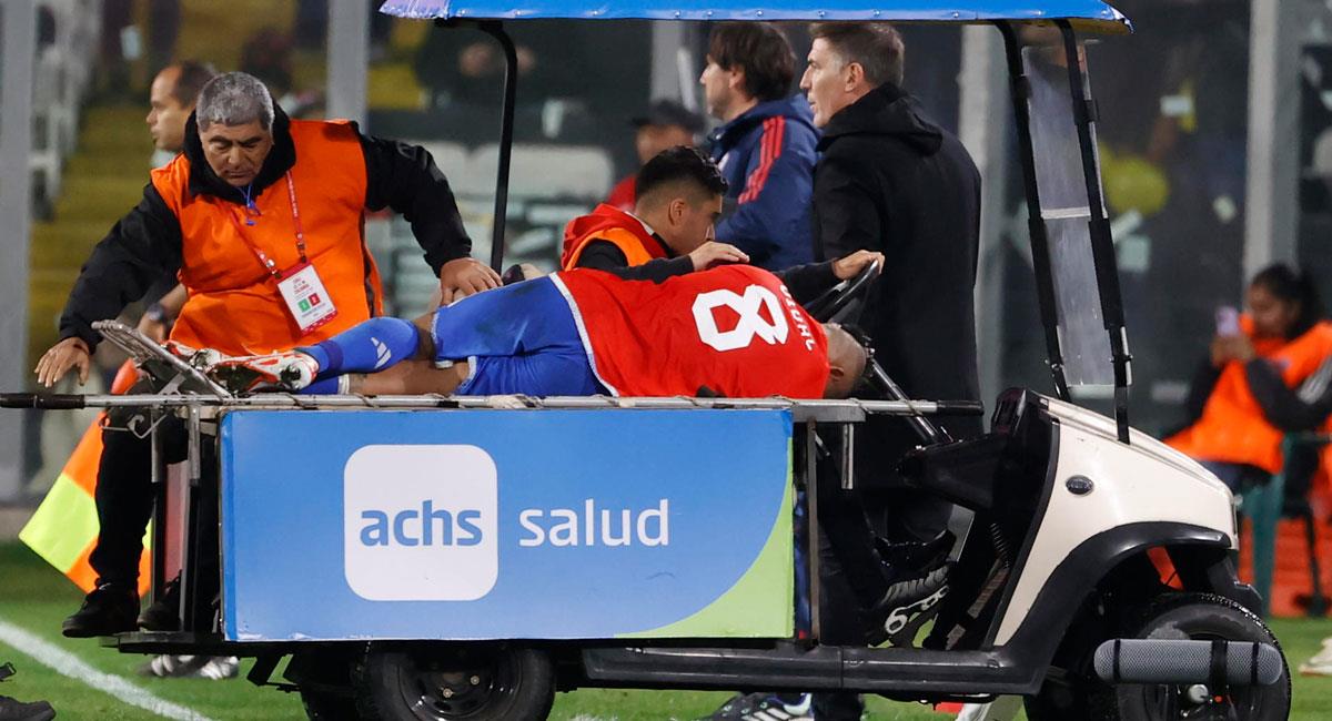 Arturo Vidal fue operado de la rodilla derecha. Foto: EFE