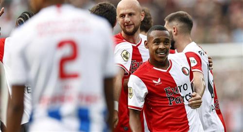 El Feyenoord, sin Marcos López, goleó 6-1 al Heerneveen
