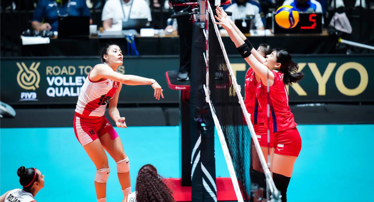 Perú sucumbió ante Japón. Foto: volleyballworld