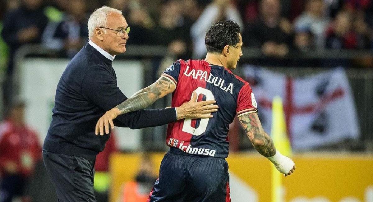 Gianluca Lapadula sigue sin debutar en la Serie A. Foto: Cagliari