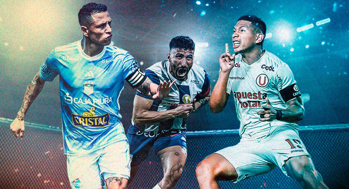 Cristal, Alianza Lima y Universitario busca el título 2023. Foto: Twitter @LigaFutProf