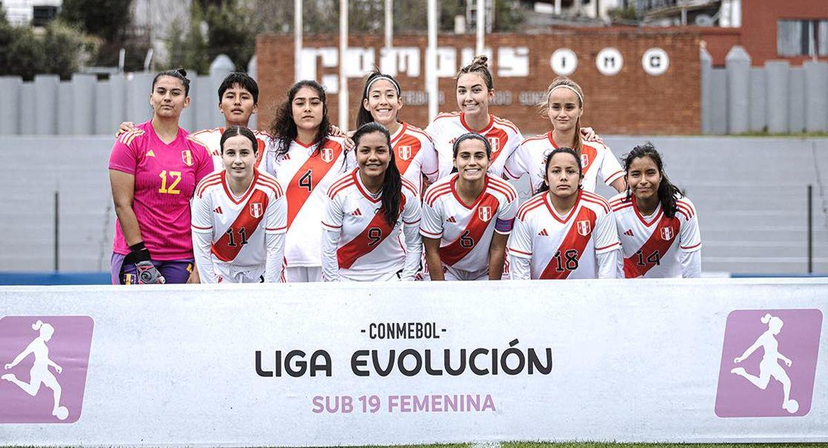 Selección Femenina Sub 19 de Perú. Foto: Facebook Selección Peruana