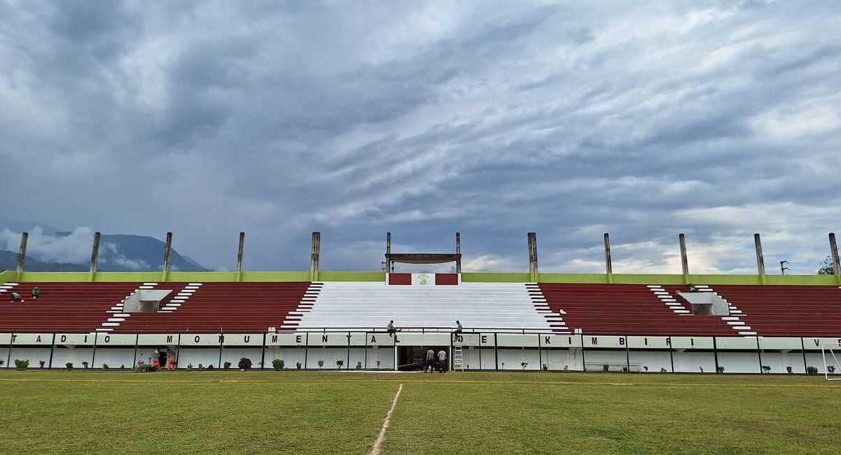 Estadio Monumental de Kimbiri. Foto: Tomás LópezEstadio Monumental de Kimbiri