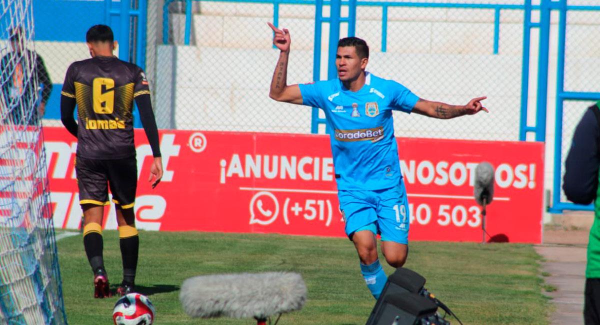 Héctor Zeta anotó frente a Cantolao. Foto: Jesús Calcina / Liga de Fútbol Profesional