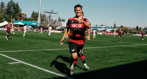 Vasco Fry anotó su primer tanto con el Vancouver FC en Canadá