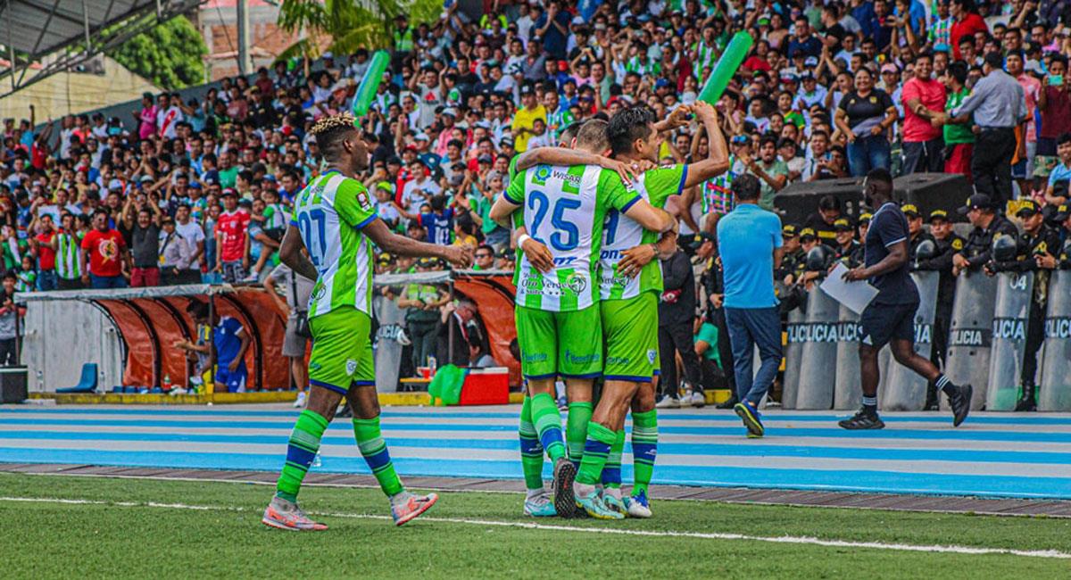 Comerciantes FC sacó la primera ventaja ante Santos. Foto: Facebook Comerciantes FC de Loreto