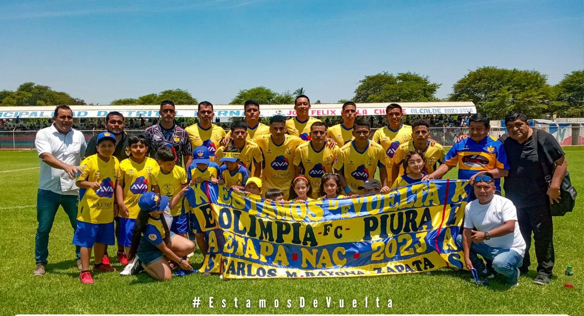 Olimpia FC goleó a Deportivo Vianney. Foto: Facebook Olimpia F.C.