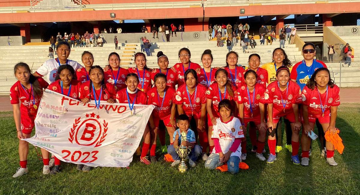 Bolognesi de Tacna avanza en la Copa Perú Femenina 2023. Foto: Facebook Club Deportivo Coronel Bolognesi - Oficial