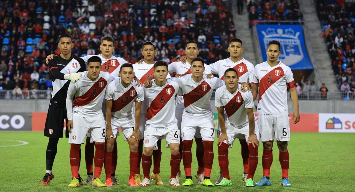Selección Peruana Sub 23. Foto: FPF