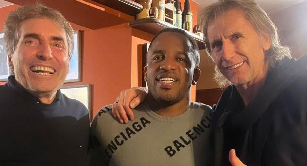 Jefferson Farfán se reunió con Ricardo Gareca. Foto: Instagram Jefferson Farfán