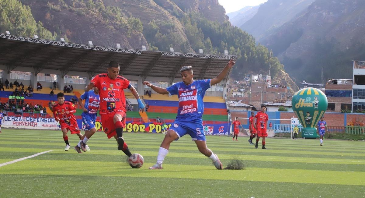 Defensor Porvenir vs Diablos Rojos. Foto: Club Social Deportivo 