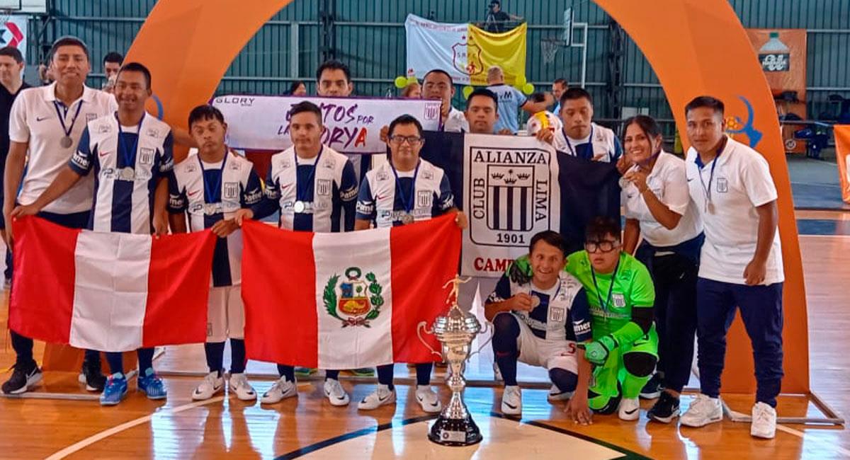 Alianza campeón Latinoamericano de Futsal Inclusivo. Foto: Prensa: Alianza Lima