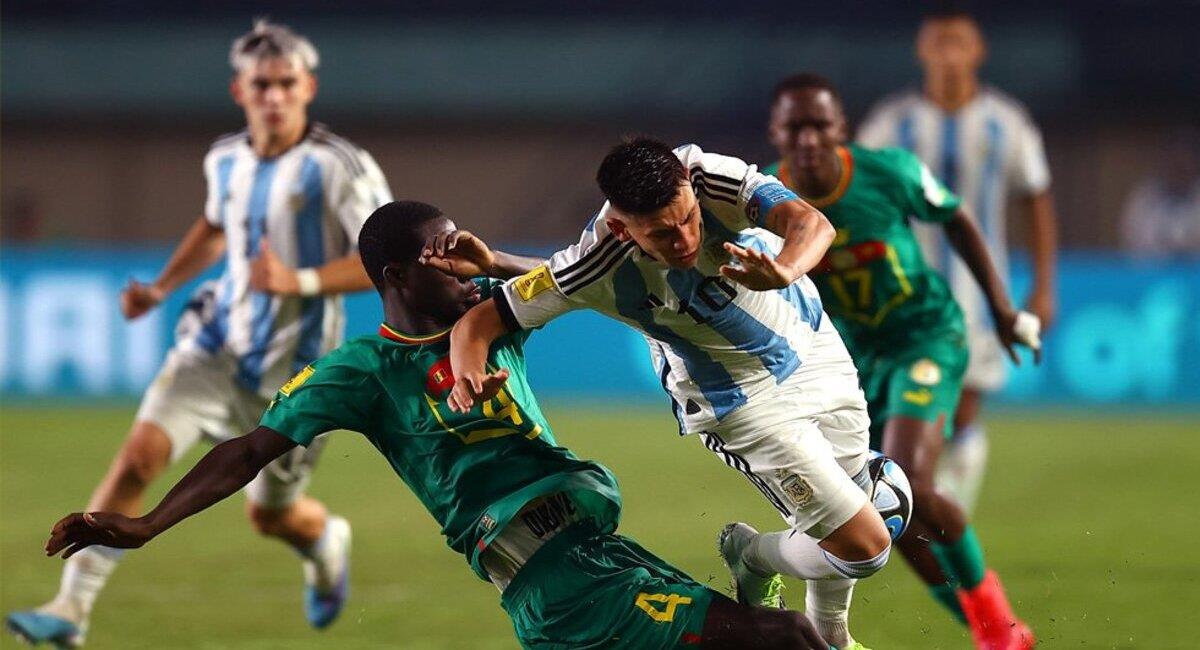 Senegal sorprendió a Argentina. Foto: Twitter oficial de la Selección Argentina. 