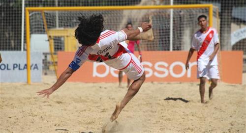 Resultados de Perú en la fecha 3 de la Liga Evolución de Fútbol Playa