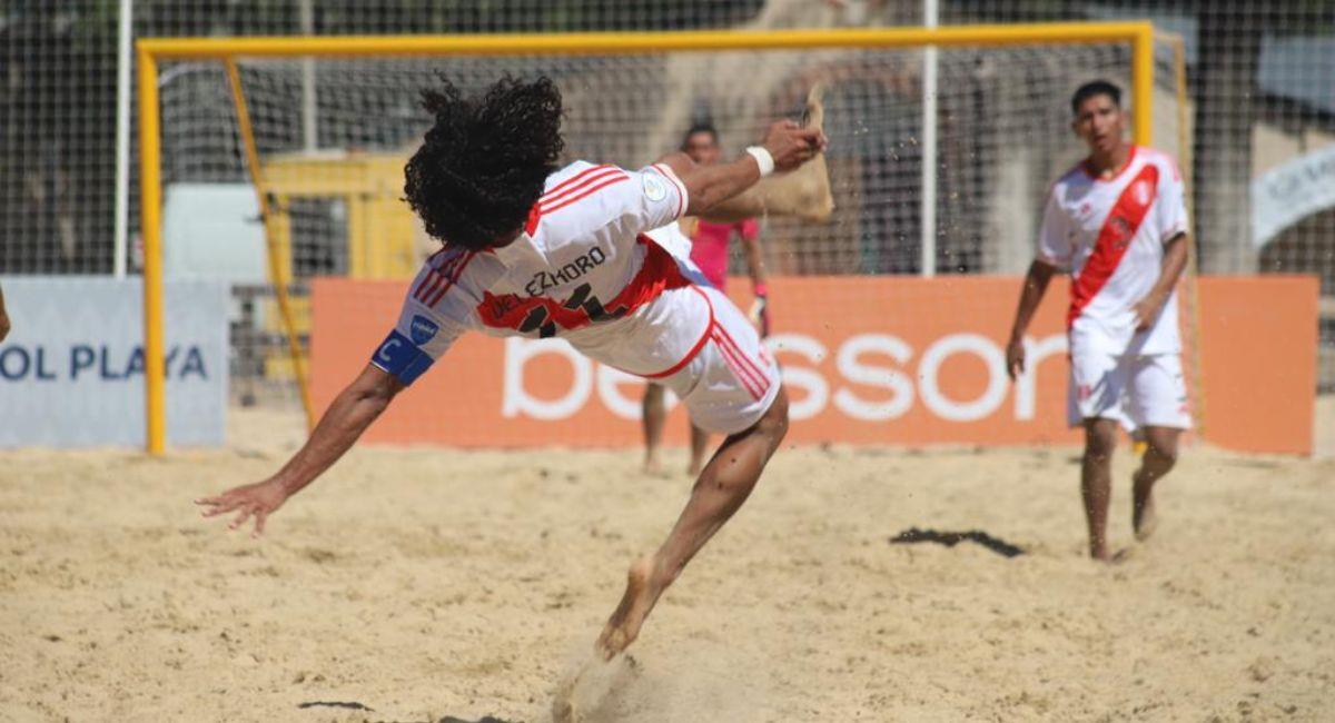 Selección Peruana de Fútbol Playa. Foto: FPF