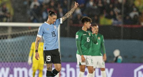 Uruguay goleó a Bolivia y sigue firme en las Eliminatorias
