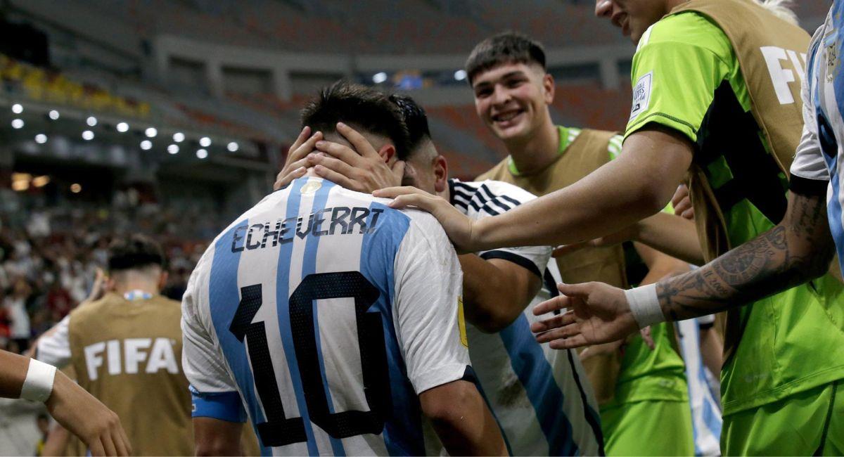 Argentina se mantiene en carrera en el Mundial Sub 17. Foto: EFE