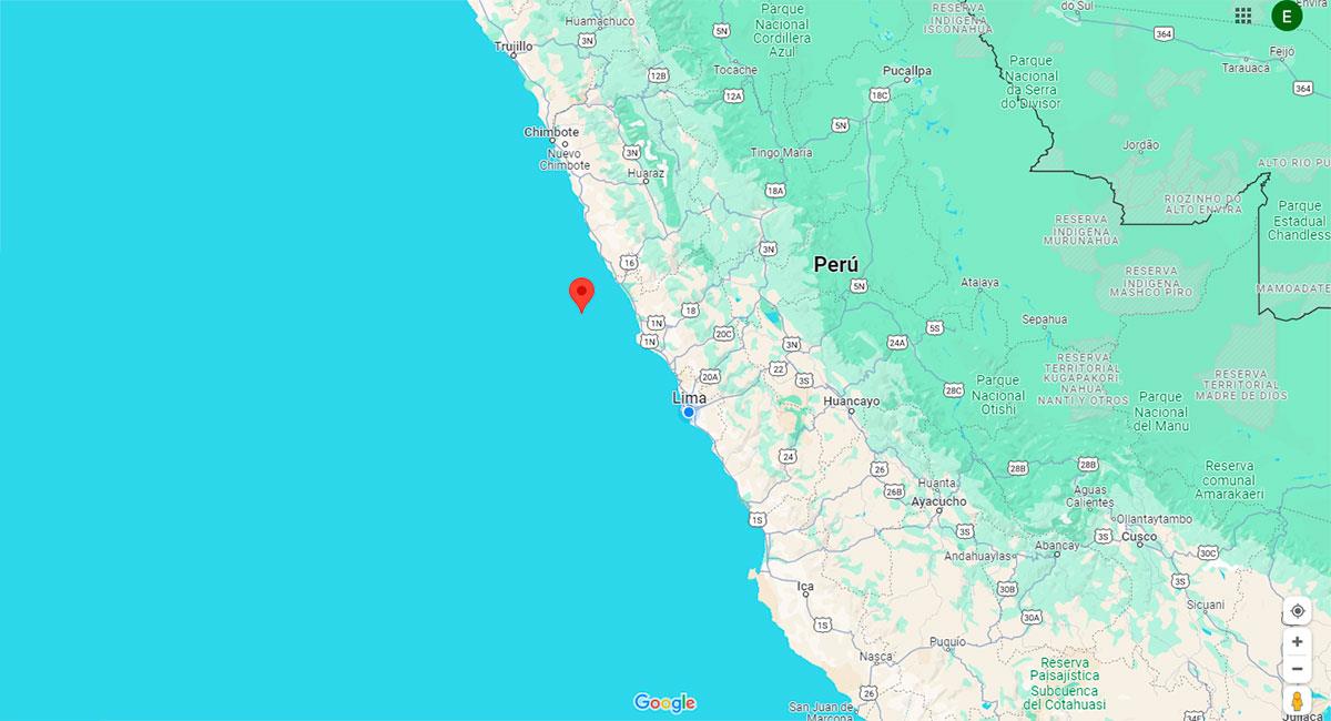 Temblor de 3.9 de magnitud sacude Lima, con epicentro en Barranca. Foto: Google Maps