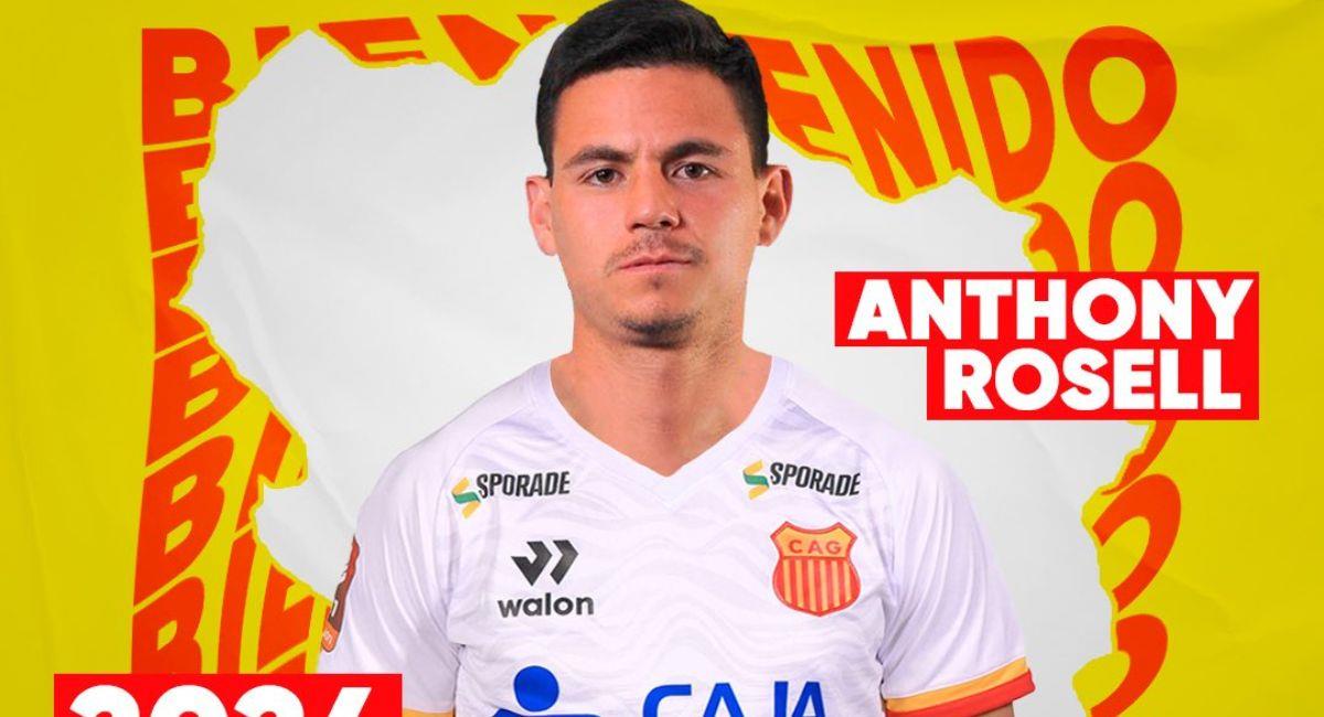 Anthony Rosell. Foto: Twitter @Grau_Oficial