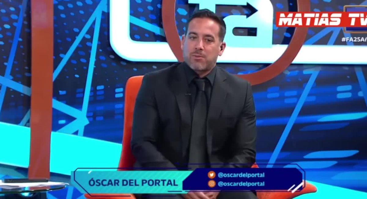 Óscar del Portal. Foto: Captura