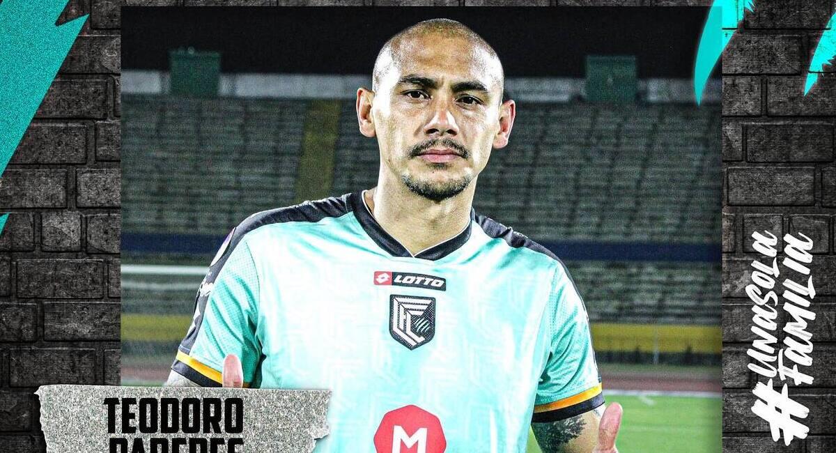 Teodoro Paredes. Foto: Cumbayá FC Cuenta Oficial