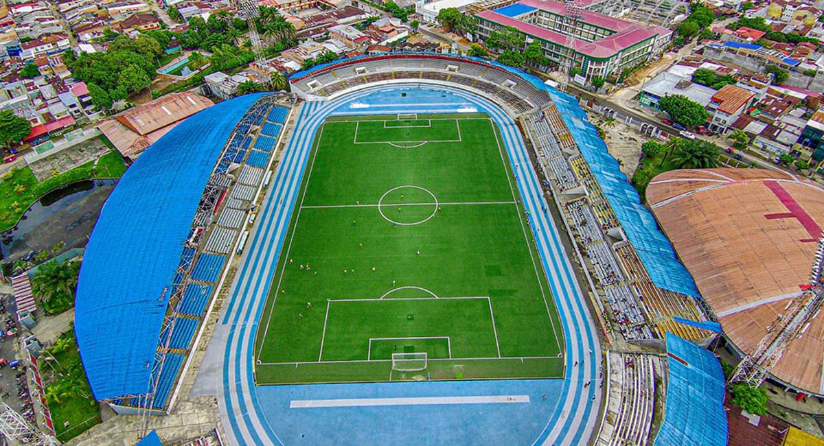 Estadio Max Augustín - Iquitos. Foto: Facebook Comerciantes FC de Loreto