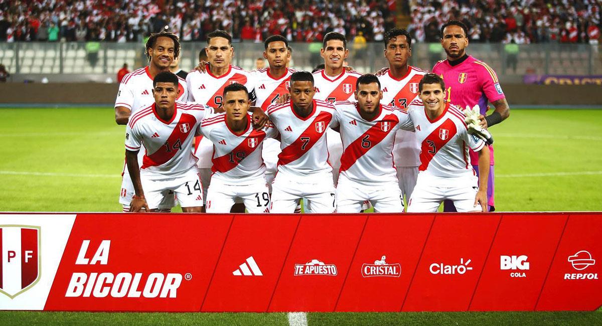 Plantel de la Selección Peruana en el 2023. Foto: FPF