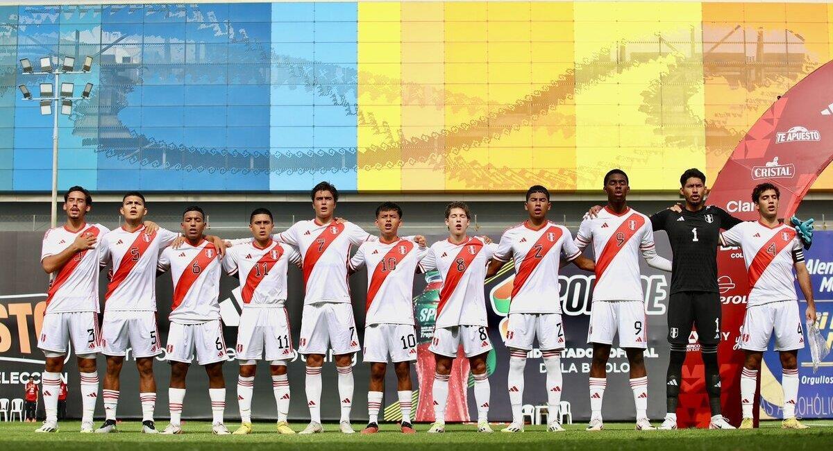Selección Peruana Sub 23. Foto: FPF