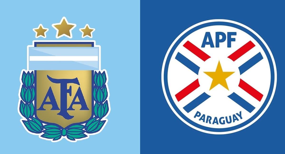 Argentina vs Paraguay. Foto: AFA / Asociación Paraguaya de Fútbol?